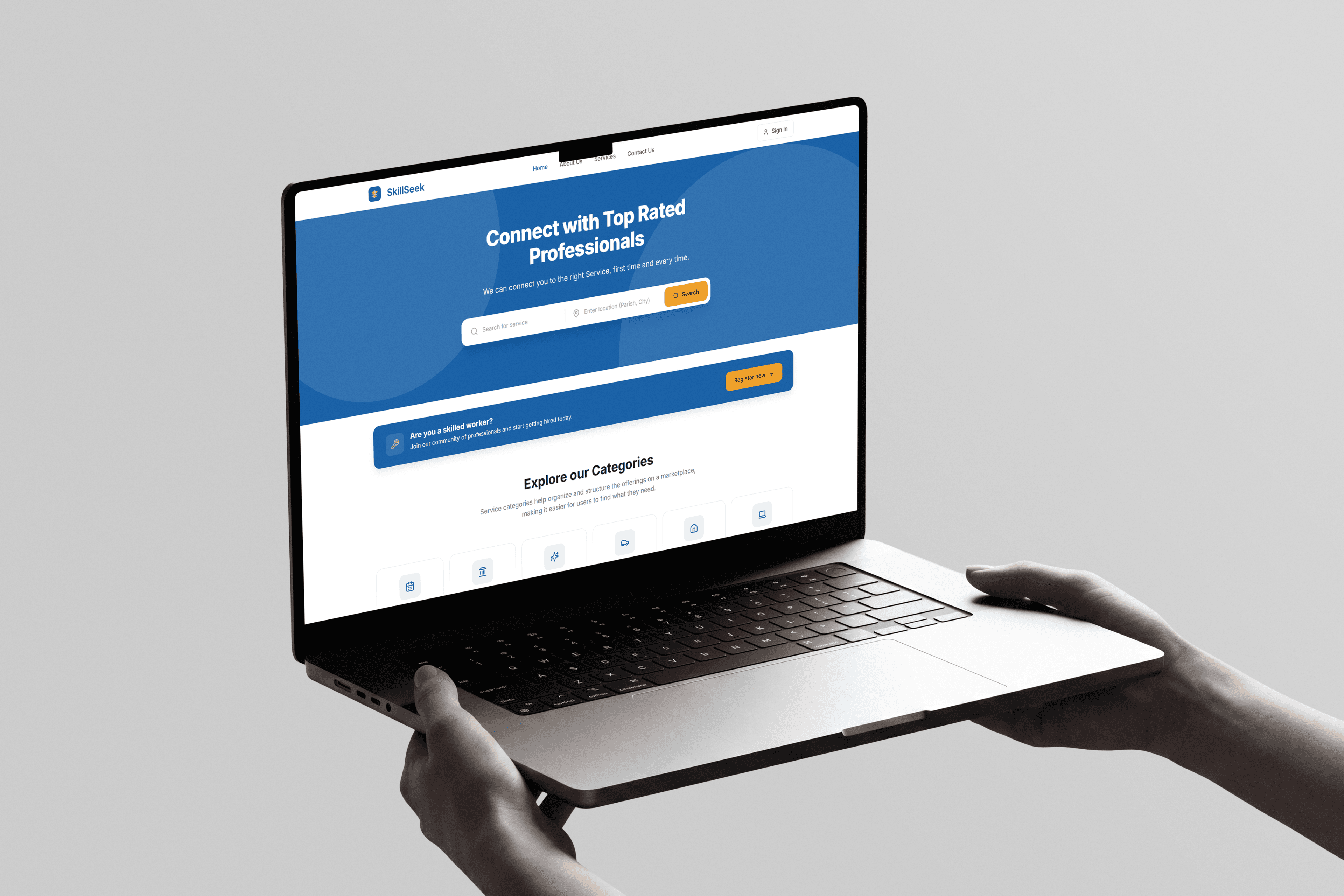 SkillSeek Mockup
